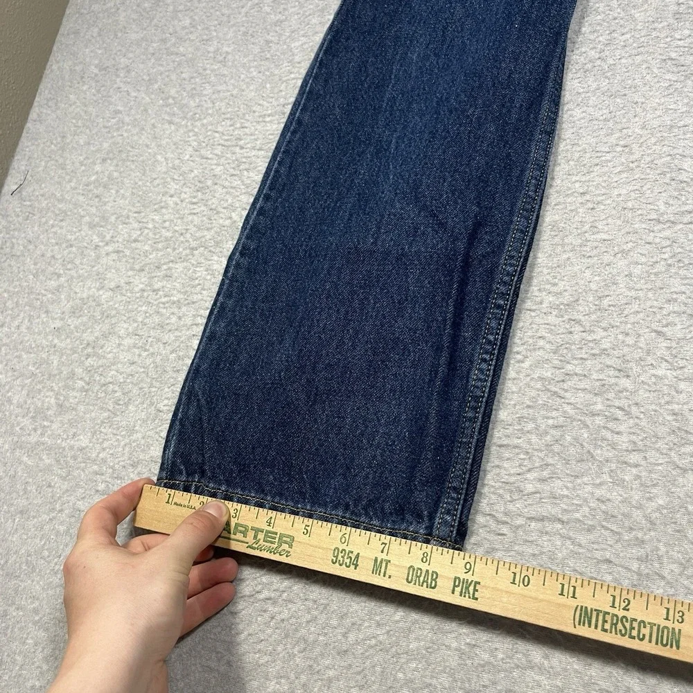 Vintage Levis Jeans Mens 33x32 (Fit 32x32) Blue 517 Bootcut Cowboy Western Dark